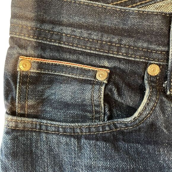 Naked & Famous Men's Weird Guy Denim Jeans Indigo Selvedge Cotton Size 30 - Picture 6 of 13